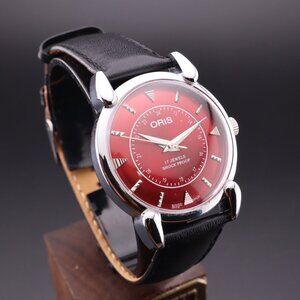 Oris Vintage Swiss 17 Jewels Hand-Wound Mechanical Men's Watch - FREE SHIPPING